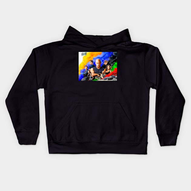 Fast X Kids Hoodie by SecretGem